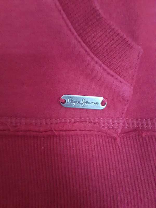 Sudadera granate Niña Pepe Jeans 3