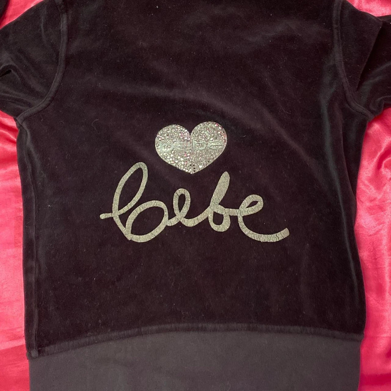 Vintage Bling Bebe Heart Cropped Jacket 2