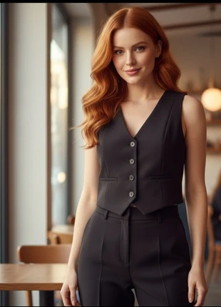 Colete Zara Preto L novo com etiqueta, marca: Zara, estado: Novo com etiquetas, tamanho: L / 40 / 12, €25.95, €27.95 inclui Proteção do Comprador