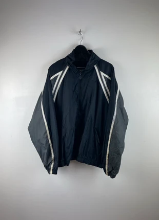 Veste Coupe vent noir blanc vintage 2XL EF673, marque: Vintage Dressing, état: Très bon état, taille: XXL, 13,00 €, 14,35 € Protection acheteurs (Pro) incluse