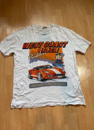 T shirt printed vintage racing 90s, merk: Vintage Dressing, staat: Heel goed, maat: XL, € 9,00, € 10,15 inclusief Kopersbescherming