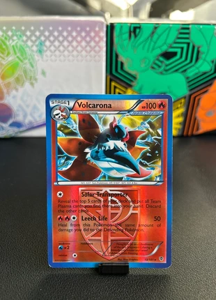 Pokémon TCG Plasma Blast Rare Reverse Holo Volcarona 13/101, brand: Pokémon, condition: Very good, £2.00, £2.80 includes Buyer Protection Pro