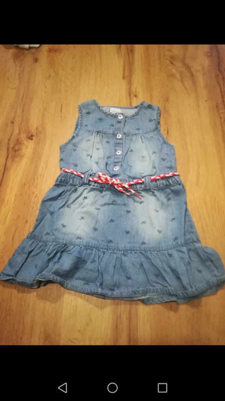 Robe jeans été 18 mois 1