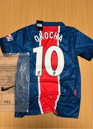 Retro PSG 98/99 | Blau/Rot | Größe M | Nike | neu mit Etikett | Okocha 10, marque: Nike, état: Neuf avec étiquette, taille: M, 29,99 €, 32,19 € Protection acheteurs incluse