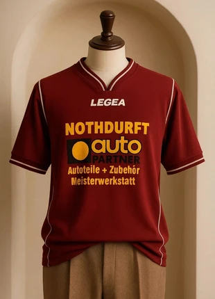 Maillot vintage LEGEA sponsor allemand – N°12 – Flocage velours, marque: LEGEA, état: Bon état, taille: XL, 17,90 €, 19,50 € Protection acheteurs incluse