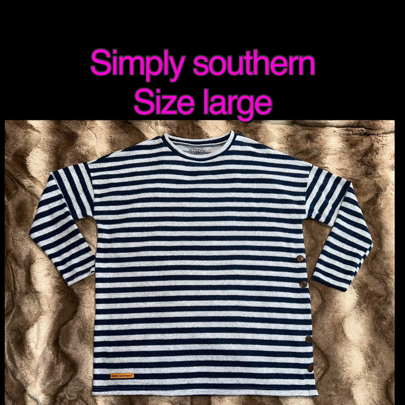 Women’s long sleeve simply southern shirt 1