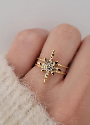 Bague acier inoxydable doré ajustable, marke: Boutique Parisienne, zustand: Sehr gut, größe: Größenverstellbar, 9,00 €, 10,15 € beinhaltet Vinted-Käuferschutz Pro