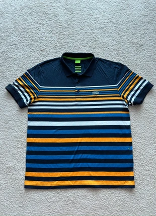 Polo à rayure Hugo Boss Authentique - Modern Fit., marque: Hugo Boss, état: Neuf sans étiquette, taille: L, 69,00 €, 73,15 € Protection acheteurs incluse