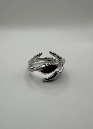 Bague argentée modèle pierre rouge, brand: CHROME, condition: Very good, size: Adjustable, €6.99, €8.04 includes Buyer Protection Pro