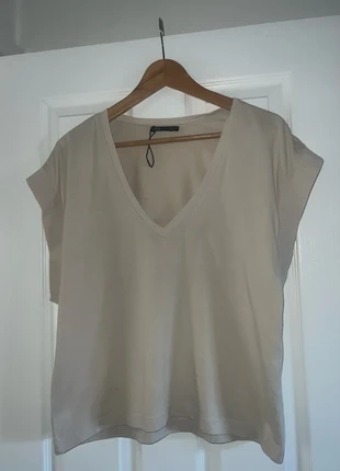 Zara viral t shirt stunning ! 95% cotton., brand: Zara, condition: Very good, size: M / 10, £5.00, £5.95 includes Buyer Protection