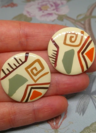 Boucles d'oreilles vintage 8090s, merk: Vintage Girl, staat: Heel goed, € 10,00, € 11,20 inclusief Kopersbescherming Pro