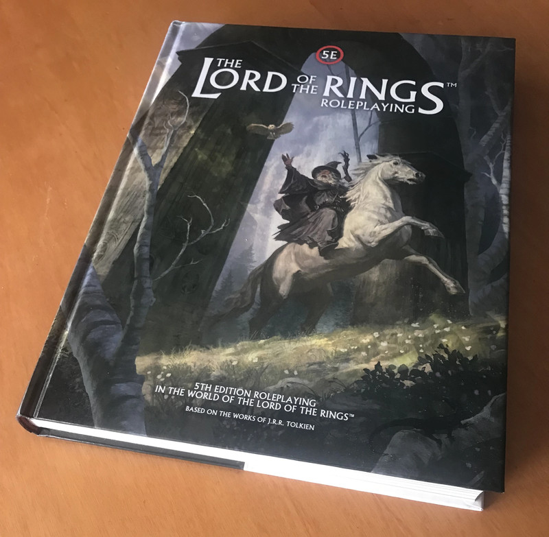 The Lord of the Rings Roleplaying 5e - Core rulebook Manuale Base - Hardcover - One Ring 1