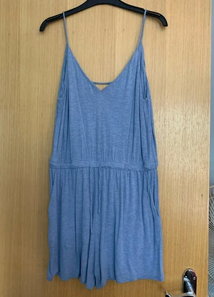 Pale blue playsuit, brand: Basic/Basique, condition: Good, size: M / UK 12-14, £4.00, £4.90 includes Buyer Protection