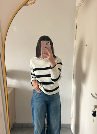 pull marinière kiabi, merk: Kiabi, staat: Heel goed, maat: XS / 34 / 6, € 5,00, € 5,95 inclusief Kopersbescherming