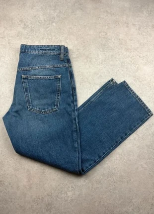 Pantalon jean droit bleu marine Isabel Marant N°1501 Made In Morocco | Taille L /40 /12 | 100% coton, brand: Isabel Marant, condizioni: Ottime, taglia: L / IT 44 / EU 40, €30.00, €32.20 include la Protezione acquisti