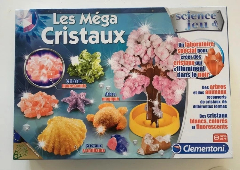 Jeu Les Méga Cristaux Clementoni
