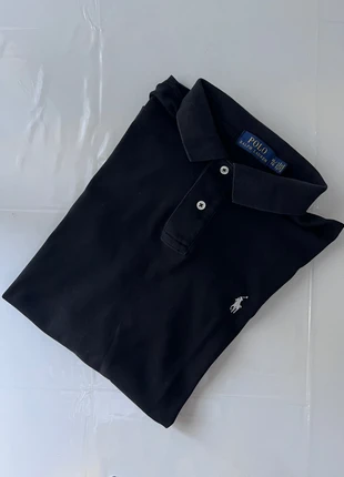 Polo Ralph Lauren Noir – Coton Pima Soft Touch – Taille XL – Très bon état – ref. RLP4, merk: Ralph Lauren, staat: Heel goed, maat: XL, € 16,90, € 18,45 inclusief Kopersbescherming