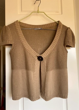 Mini veste tricot, ouverte , marca: Easy Wear, estado: Muito bom, tamanho: M / 38 / 10, €6.00, €7.00 inclui Proteção do Comprador