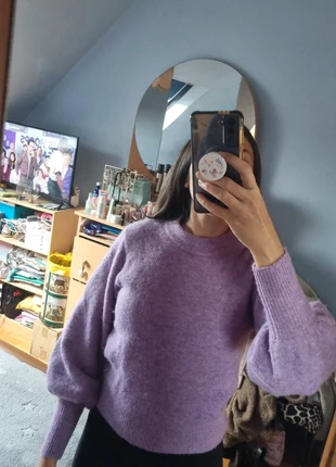 Pull Lilas manches bouffantes sessun, marca: Sessun, estado: Nuevo sin etiquetas, tamaño: S / 36 / 8, 120,00 €, 126,70 € Protección al comprador incluida