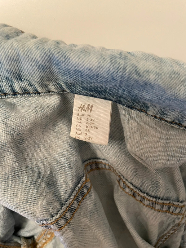 H&M Jeans Jacke für jungen in Größe 98 3