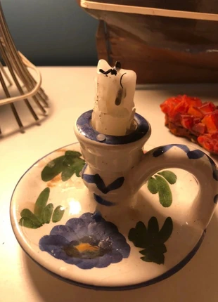 Bougeoir en céramique, marca: La Española, estado: Muy bueno, 4,00 €, 4,90 € Protección al comprador incluida