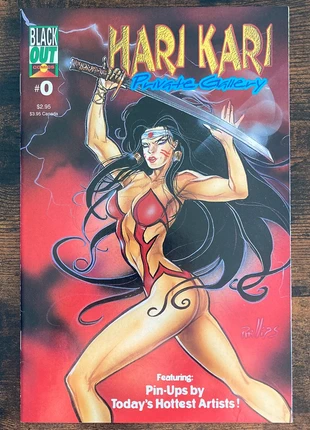 Hari Kari Private Gallery #0 π₯ Pin-Ups Gallery π₯ 1996 - Blackout Comics US, condition: Good, β¬9.90, β¬11.10 includes Buyer Protection Pro