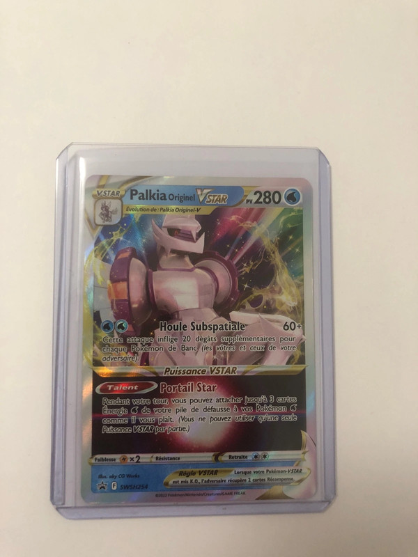 Carte pokemon Palkia originel VSTAR promo SWSH254 1