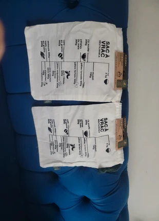 Lot de 2 sac à vrac réutilisable, zéro déchet, marke: Cook Concept, zustand: Neu, mit Etikett, 3,00 €, 3,85 € inklusive Vinted-Käuferschutz