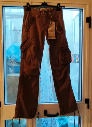 Cargo Fracomina marrone e multitasche con zip nuovo, brand: Cargo, condizioni: Nuovo con cartellino, taglia: M / IT 42 / EU 38, €7.00, €8.05 include la Protezione acquisti