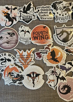 Fourth Wing Rhysand Feyre Stickers, Stocking Filler, brand: Stickers, condition: New with tags, £2.00, £2.80 includes Buyer Protection