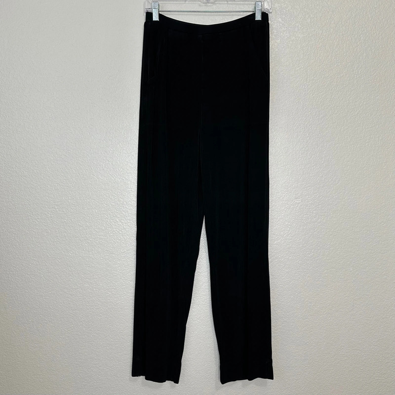 Chico's Travelers Collection Black with Pockets Pull On Pants 1