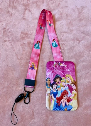 Porte Carte / Porte Badge Disney Princess Avec Cardon, marca: Disney, estado: Nuevo sin etiquetas, 5,99 €, 6,99 € Protección al comprador incluida