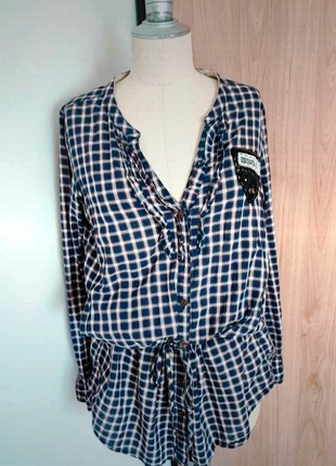 Tunique Desigual à carreaux, brand: Desigual, condition: New without tags, size: XL / 42 / 14, €18.00, €19.60 includes Buyer Protection