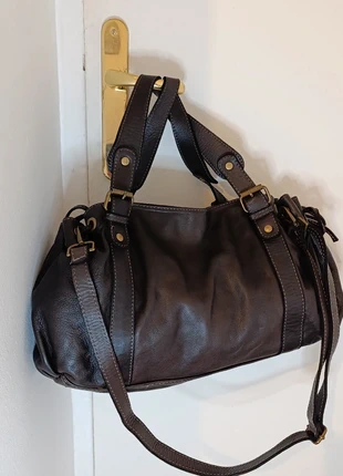 Sac à main en cuir véritable shoulder bag Y2K tendance, brand: The Genuine Leather, condition: Very good, €125.00, €131.95 includes Buyer Protection Pro