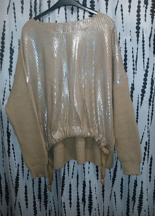 Glimmende trui, marque: geen idee, état: Très bon état, taille: XL / 42 / 14, 10,00 €, 11,20 € Protection acheteurs incluse