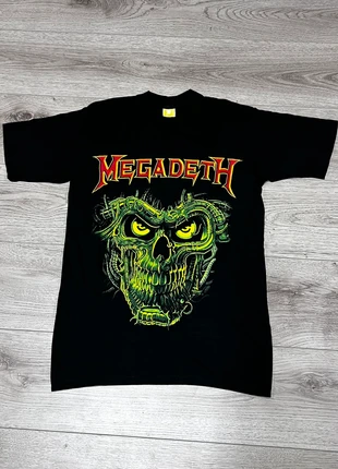 Vintage Megadeth Grerm Skull Tshirt M, marke: Vintage Dressing, zustand: Sehr gut, größe: M, 34,00 €, 36,40 € inklusive Vinted-Käuferschutz