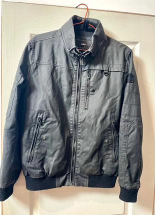 Blouson ciré noir homme Celio M, marque: Celio, état: Bon état, taille: M, 8,00 €, 9,10 € Protection acheteurs incluse