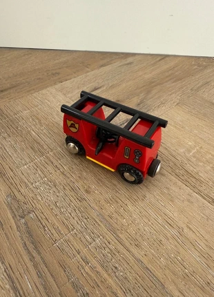 Very good red Brio wooden train houten trein vintage fire brigade wagon 33576 toys eisenbahn, brand: Brio, condizioni: Ottime, taglia: Taglia unica, €7.89, €8.98 include la Protezione acquisti