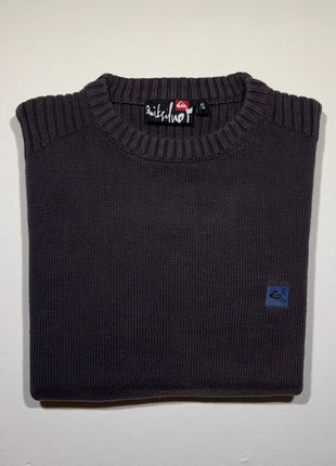 Pull Quiksilver - gris foncé - logo bleu brodé sur la poitrine et sur le bras - Taille S, marque: Quiksilver, état: Très bon état, taille: S, 29,90 €, 32,10 € Protection acheteurs incluse