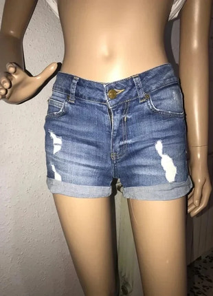 Short pull & bear talla XXS shorts femme shorts mujer short tejano pantalón pantalones cortos, marque: Pull & Bear, état: Très bon état, taille: XXS / 32 / 4, 12,00 €, 13,30 € Protection acheteurs incluse