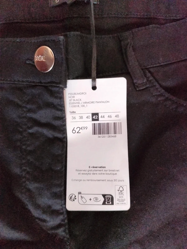 Pantalon magique noir Bréal - photo numéro 2