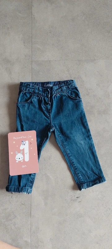 Jean bout'chou 12 mois