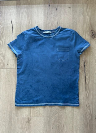 Overdyed Zara t-shirt with stitching detail, marke: Zara, zustand: Sehr gut, größe: S / 36 / 8, 2,00 €, 2,80 € inklusive Vinted-Käuferschutz