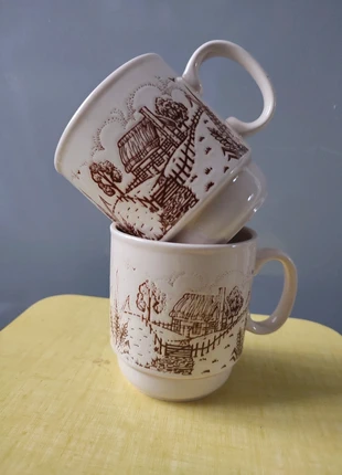 Ensemble de deux mug vintage anglais , brand: Vintage, condition: Very good, €7.00, €8.05 includes Buyer Protection
