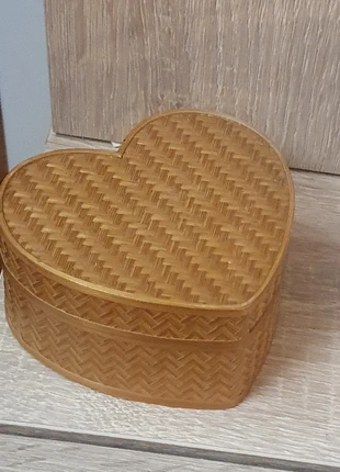 joyero forma de corazón efecto trenzado smycken box, brand: Local, condizioni: Ottime, €6.00, €7.00 include la Protezione acquisti