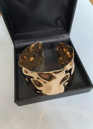 Bracelet manchette tendance doré NEUF, état: Neuf avec étiquette, 5,99 €, 6,99 € Protection acheteurs (Pro) incluse