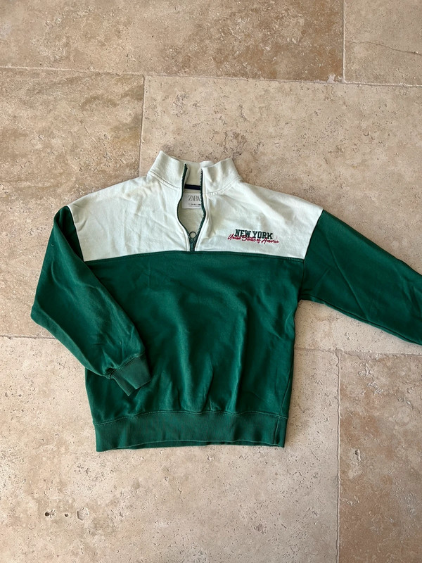 Sweat zippé Zara 12 ans 1