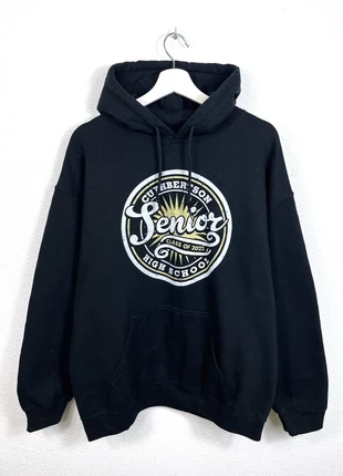 USA Graphic Hoodie Sweatshirt Oversize Retro Y2K Streetwear Black, brand: Vintage, condizioni: Buone, taglia: L, €14.00, €15.40 include la Protezione acquisti Pro