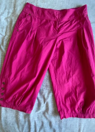 Pantaloni baggy al ginocchio Max&co. 💯 cotone Tg 44, brand: MAX&Co., condizioni: Ottime, taglia: L / IT 44 / EU 40, €12.00, €13.30 include la Protezione acquisti