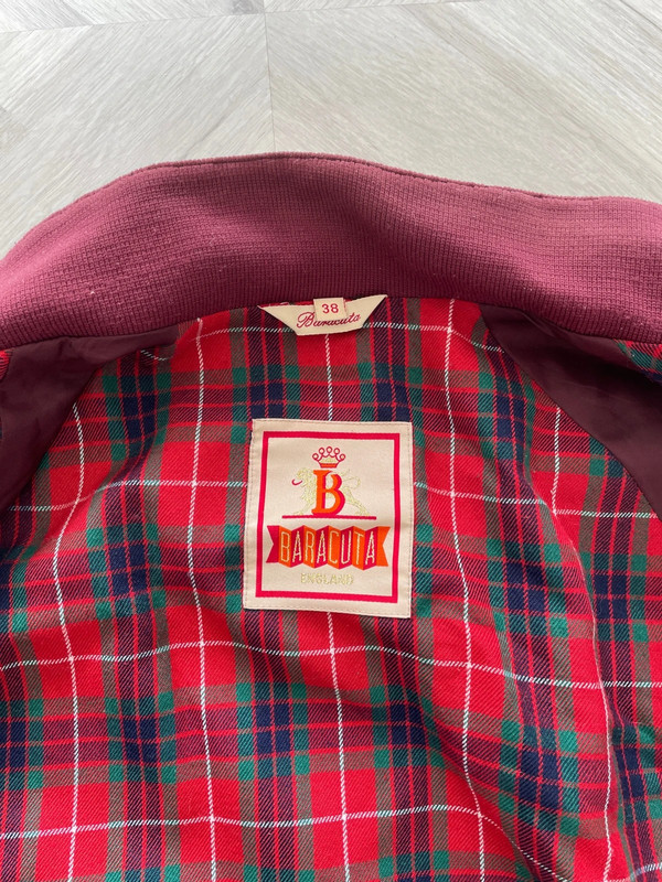 Baracuta G9 slim fit Harrington jacket maroon | Vinted